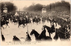 1903 Roi et reine d'Italie a Paris Place de la Concorde Royalty -
													75 Paris
												