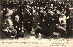 1903 Roi et reine d'Italie a Paris a la Revue Royalty -
													75 Paris
												