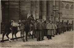 Manifestation du 1er Mai Paris la Mairie