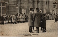 Manifestation du 1er Mai Paris la Mairie