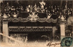 1903 Roi et reine d'Italie a Paris a la Revue Royalty -
													75 Paris
												