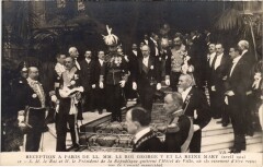 1914 Paris le Roi et le President British Royalty -
													75 Paris
												