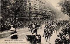 Fetes Franco-Norvegiennes Paris Cortege Royal Norwegian Royalty