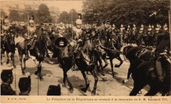 1903 Edouard Vii a Paris Le President British Royalty -
													75 Paris
												