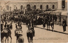 Alphonse Xiii a Paris le Pantheon Spanish Royalty -
													75 Paris
												