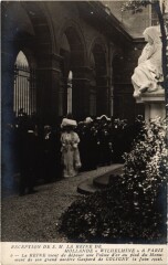 Reine Wilhelmina 1912 a Paris Plame d'Or Dutch Royalty