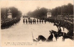 1903 Roi et reine d'Italie a Paris Place de la Concorde Royalty -
													75 Paris
												