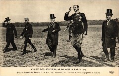 1914 Paris Prise d'Armes de Satory Danish Royalty