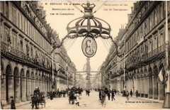 1903 Edouard Vii a Paris rue de Castiglione British Royalty -
													75 Paris
												