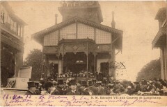 1903 Edouard Vii a Paris Courses de Longchamp British Royalty -
													75 Paris
												