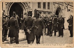1903 Edouard Vii a Paris entrant au Temple British Royalty -
													75 Paris
												