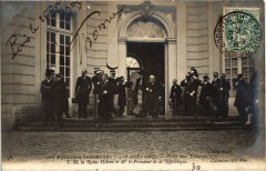 Journees Italiennes 1903 Paris Reine et President Royalty