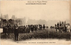 Les Souverains d'Italie a Paris Revue de Vincennes Royalty