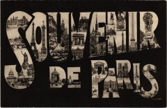 Souvenir de Paris