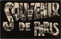 Souvenir de Paris