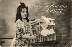 Paris Bonne et Hereuse Annee 1905