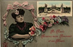 De Paris Je vous envoie ces Fleurs