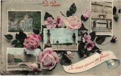 De Paris Je vous envoie ces Fleurs