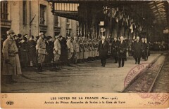 Paris Hotes De La France 1916 Prince Alexandre Serbian Royalty