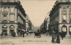 Paris 1e Rue de la Paix à Paris 1er