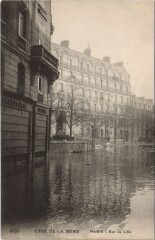 Inondations 1910 Paris Rue de Lille