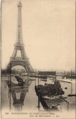 Inondations 1910 Paris Gare des Marchandises