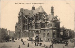 Paris 1e Eglise Saint-Eustache à Paris 1er