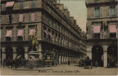 Paris 1e Statue de Jeanne d'Arc à Paris 1er