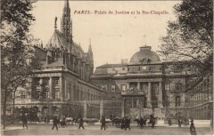 Paris 1e Palais de Justice Sainte-Chapelle à Paris 1er