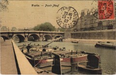 Paris 1e Le Pont-Neuf à Paris 1er
