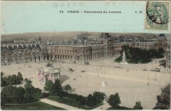 Paris 1e Panorama du Louvre à Paris 1er
