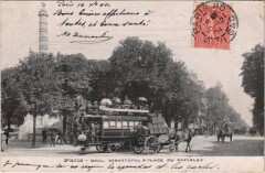 Paris 1e Boulevard Sebastopol Place du Chatelet à Paris 1er