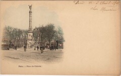 Paris 1e Place du Chatelet à Paris 1er