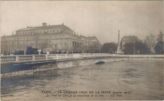 Inondations 1910 Paris Pont au Change