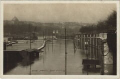 Inondations 1910 Paris Quai d'Orsay