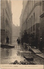 Inondations 1910 Paris Rue Git-le-Coeur -
													75 Paris
												