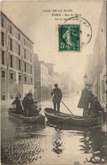 Inondations 1910 Paris Rue de Bercy