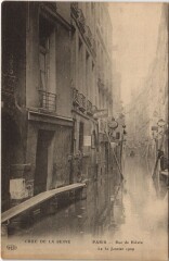 Inondations 1910 Paris Rue de Bievre