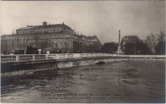 Inondations 1910 Paris Pont au Change