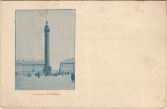 Paris 1e Colonne Vendome à Paris 1er