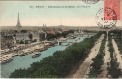 Paris 1e Panorama de la Seine à Paris 1er