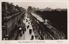 Paris 1e Rue de Rivoli Perspective à Paris 1er