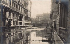 Inondations 1910 Paris Quartier de l'Alma