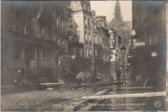 Inondations 1910 Paris Place Maubert