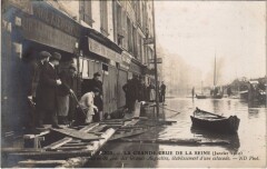 Inondations 1910 Paris Quai des Grands-Augustins