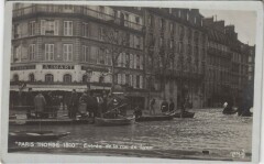 Inondations 1910 Paris Rue de Lyon