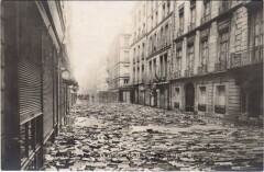 Inondations 1910 Paris Rue de Bourgogne