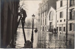 Inondations 1910 Paris Quartier de l'Alma