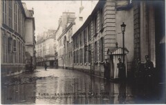 Inondations 1910 Paris Rue Saint-Dominique