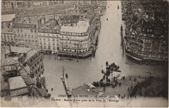 Inondations 1910 Paris Rue de Lyon